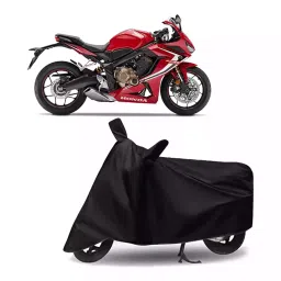 Auto Pearl Bike Cover for Honda CBR650R (Black)-picture-46