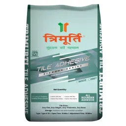 Trimurti Tile Adhesive Cement (Diamond) 20 Kg Smooth Finish Silver Plus Series Grey-image-66