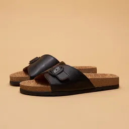 ERIDANI Women Open Toe Flats with Buckles-image-97