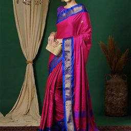 HMP Fashion Woven Design Paithani Saree-image-45