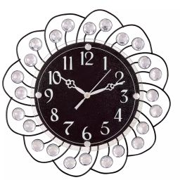 eCraftIndia DWCVIC302BR Premium Diamond Series Analog Wall Clock-picture-26