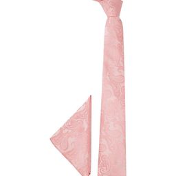 Tossido Men Paisley Necktie & Pocket Squar Accessory Gift Set-picture-11