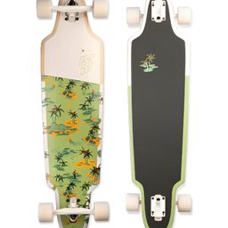DECATHLON By Decathlon Printed Wooden Longboard-12