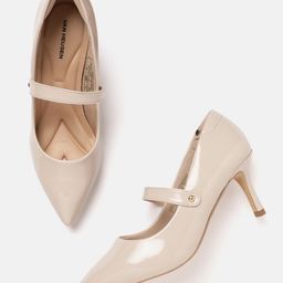 Van Heusen Pointed Toe Slim Heeled Mary Janes-42