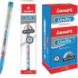 Luxor 1759 Uniflo Ball Pen Black - Pack of 20-image-21