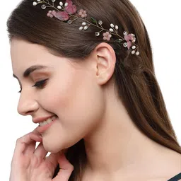 VOGUE HAIR ACCESSORIES Women Beaded Tiara-50