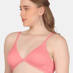 POOJA RAGENEE Pack Of 2 Anti Odour Double Layer Front Opener Hooks Detachable Strap Bra image 4