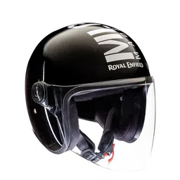Royal Enfield Jet Open Face Helmet With Clear Visor-13