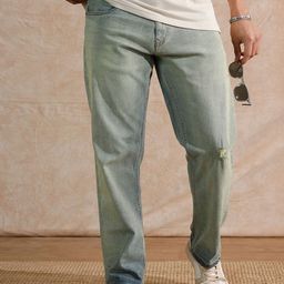 WROGN Men Comfort Wide Leg Mid-Rise Jeans-picture-9