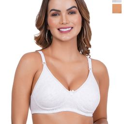 Liigne Pack Of 2 Non-Padded Full Coverage All Day Comfort Everyday Bra-37