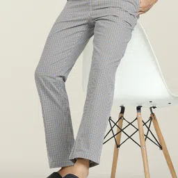 XYXX Men Checked Pure Cotton Lounge Pants-image-33