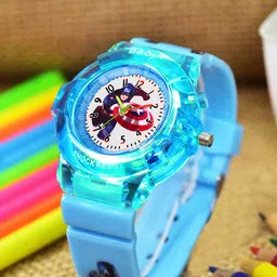 Shocknshop Boys Printed Dial & Straps Analogue Watch 336 Captain SkyBlue-16
