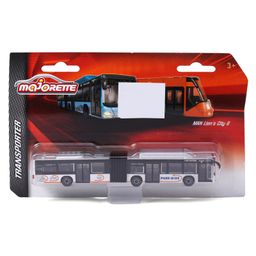 MajoretteDie Cast Free Weel Man City Bus Siemens Avenio Tram Man Lions City - Grey-24