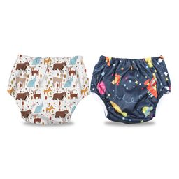 Chinmay Kids Baby Swim Diaper Waterproof Reusable Leakproof Adjustable Infant Pool Pant Boys And Girls Swim Diaper- Blue White-image-77
