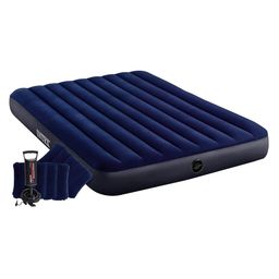Intex 64765 Intex Air Bed Classic Downy Airbed Dura Beam Standard With Fiber-Tech Technology With Air Pump And 2 Pillow Intex Air Mattress  Multicolor-22