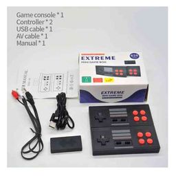 Oskart Plug & Play Wireless 600 Video Game for Kids (8 bit Retro Built-in Games) for up to two Players-Multi Color-24