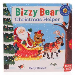 Bizzy Bear Christmas Helper By Benji Davies - English-image-1