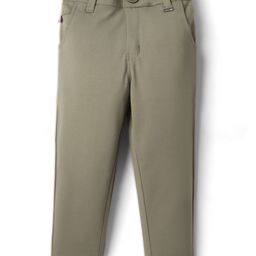 Noddy Kintted Cotton Solid Pant - Pista Green-image-63
