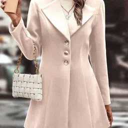 StyleCast x Revolte Single-Breasted Notched Lapel Longline Overcoat-image-15