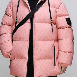 StyleCast x Revolte  Printed Puffer Jacket-40