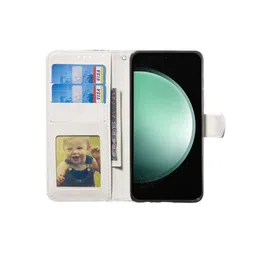 PEEPERLY Conversational Printed iPhone 16 Plus Flip Case Mobile Accessories image 3