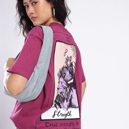 glitchez Cool Chic Graphic Printed Oversized T-shirt-image-31
