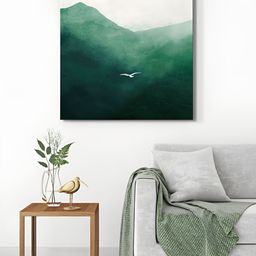 999Store Green & Off White 1 Piece Canvas Other Wall Paintings-picture-26