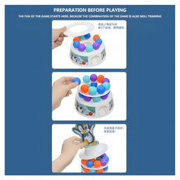 NEGOCIO Penguin Ski Ball Parent-Child Multiplayer Interactive Game Track Board Game Christmas Present- PACK OF 1- COLOR MAY VARY image 5