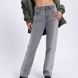 glitchez Women Urban Edge Relaxed Straight Jeans-image-64