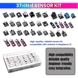 amiciSense 37-in-1 Sensor Module Kit for Raspberry Pi – Comprehensive IoT Starter Set image 4
