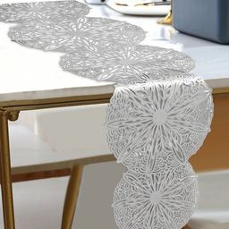 LooMantha Geometric Table Runner-24