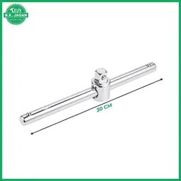 B K JAGAN & CO 12.7 mm (1/2 Inch) Drive Sliding T Bar Handle Socket Wrench Spanner 300mm Length image 3