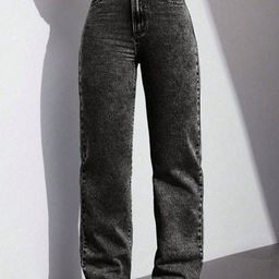 RIVI Women Jean Boyfriend Fit High-Rise Light Fade Stretchable Jeans-image-70