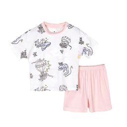 StyleCast x Revolte Girls Printed Round Neck T-Shirt With Shorts-picture-43