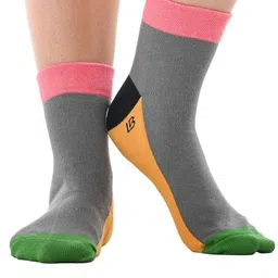 Lazy Bums Unisex Patterned Ankle Length Socks-12