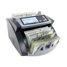 Elcons Fully Automatic Black Manual Currency Counting Machine For Bank-26