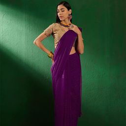 Suha Embellished Sequinned Art Silk Saree-picture-58