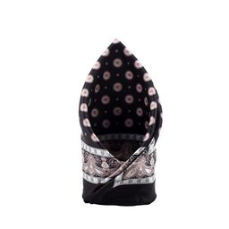 Manyavar Men Black Printed Pocket Printed Pocket Squares-image-33