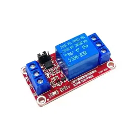 amiciSmart High and Low Level Trigger 1 Channel Relay Module Shield with Optocoupler Compatible Relay Board for Arduino, 12 V/24 V, 1xHIGH-LOW-PCB-1-101