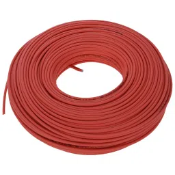 AVOCAB Flame Retardant House Wire 6 Sq.mm 1 Core Red 90 m Cable Length-image-92