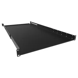 HAMMOND Rack Shelves ADJ RACK MOUNT SHELF, 25-36", 1U, STEEL, ADSU2536BK-35