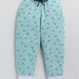 CUTOPIES All Over Hearts Printed Jogger Pant - Aqua Green-picture-48