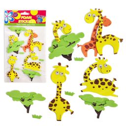 FunBlast Ziraffe Animal Theme Foam Stickers for Kids  Multicolor-image-7