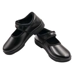 Priaansha Kids Velcro Closure School Shoes - Black-image-28