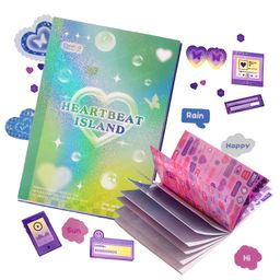 Bunie Heartbeat Island Japanese Style Decorative Stickers Book - 50 Sheets/1200Pcs-10