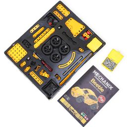 Zephyr Mechanix DIY Stem and Steam Education Metal Beetle Construction Collectors Edition - Yellow-10