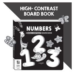 Numbers A High-Contrast Board Book | Black and White Board Book | For Toddlers-20