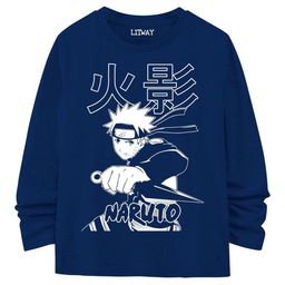 LITWAY Boys Printed Raw Edge T-shirt-image-63