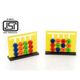 Enorme Montessori Slide Puzzle Hand Eye Coordination Early Development Brain Activity Game - Yellow image 5
