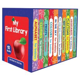 pegasus My First Library Box Preschool Board Books Set of 10 - English image 2